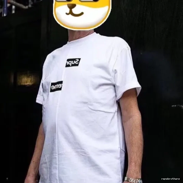 18FW black splicing and misaligned short white T-shirt S-XL and sleeved disassembly 0704